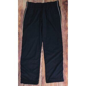 Nike XL Mens Black Track Pants Polyester & Nylon